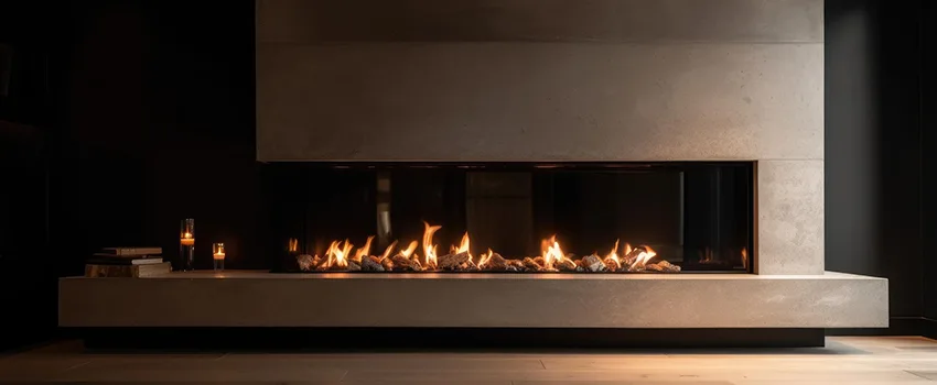 Gas Fireplace Ember Bed Design Services in Eastpointe, Michigan