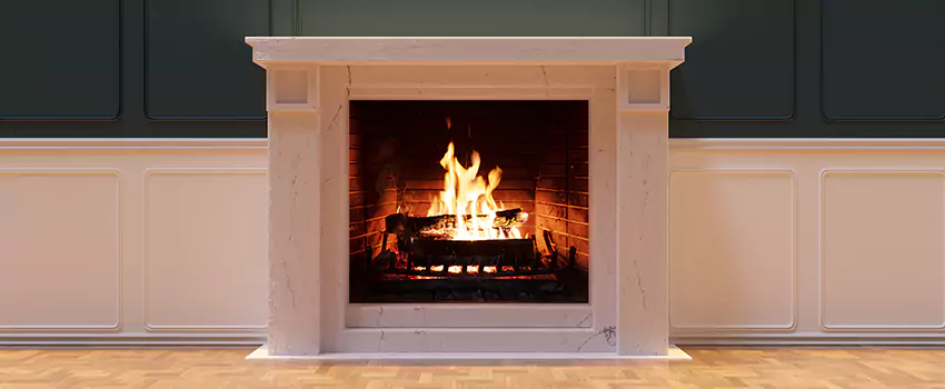 Open Flame Wood-Burning Fireplace Installation Services in Eastpointe, Michigan