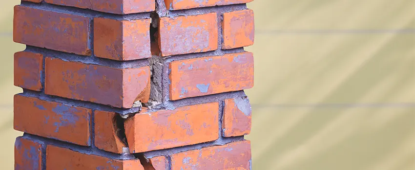 Repairing Cracked Porcelain Tiles for Fireplace in Eastpointe, MI